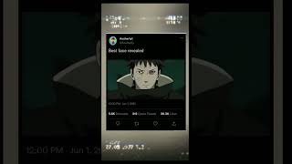 Best face revealed Obito rocked Kakashi shocked naruto obito animeshorts anime [upl. by Edelson]