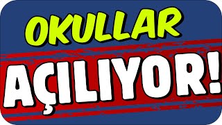 OKULLAR AÇILIYOR PEKİ ŞİMDİ NE YAPMALIYIZ [upl. by Ahsytal]