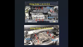 Ford 35L V6 Engine Firing Order and Cylinder Location Bank1 and Bank2 [upl. by Enitram25]