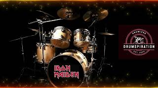 Iron Maiden  Brave New World Drumlesssin bateriabacking track for drummer [upl. by Jariah]