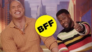 Dwayne Johnson And Kevin Hart Take The BFF Test [upl. by Haman363]