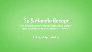 Se och handla recept på apoteketse [upl. by Ahseket]