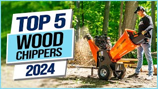 Top 5 Best Wood Chippers 2024 [upl. by Ttiwed]