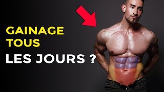 DU GAINAGE TOUS LES JOURS POUR AVOIR DES ABDOS MUSCLÉS [upl. by Jodie]