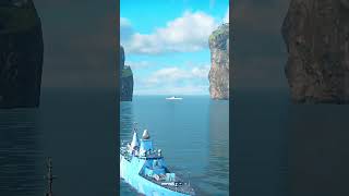 TL30C Missile launch from CN Type 054B  Modern Warships gaming modernwarshipsgameplay [upl. by Licha]