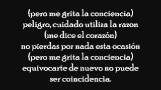 la conciencia  gilberto santa rosa letra [upl. by Truscott]