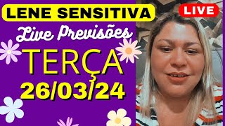 LENE SENSITIVA LIVE 2 👈 PREVISÕES SEGUNDA 250324 💖🙏 lenesensitiva bbb24 [upl. by Leid299]