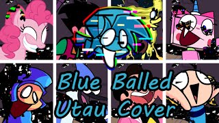 BlueBalled but Every Turn a Different Character Sings FNF Blue Balled but Everyone  UTAU Cover [upl. by Ysac530]