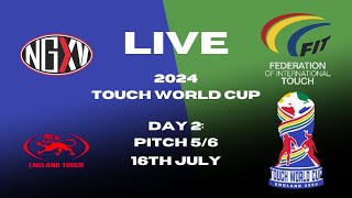 LIVE RUGBY TOUCH WORLD CUP  DAY 2 PITCH 56 [upl. by Camila]