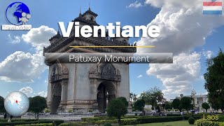 Vientiane • Patuxay de Triomfboog • Laos [upl. by Fidela472]