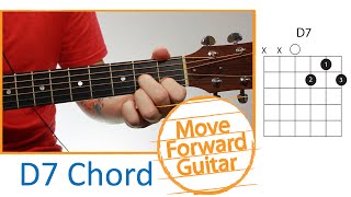 Guitar Chords for Beginners  D7 [upl. by Ahsenauj]