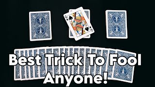 Impromptu Card Trick With Amazing SelfWorking Card Force Tutorial [upl. by Nalyad340]