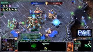 HD666 Parting vs Bly  PvZ  Starcraft 2 Replay FR [upl. by Woo]