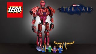 LEGO Marvel Eternals In Arishems Shadow Set Review [upl. by Hart]