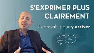 2 CONSEILS POUR ÊTRE UN GRAND ORATEUR  Sexprimer clairement [upl. by Noyk339]