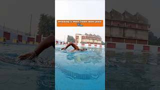 All 4 Swimming Strokes in Slowmotion 🏊🏼 swimmingtips pool swimming swimmer [upl. by Aisila]