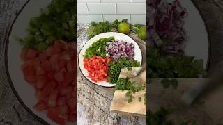 The Healthiest Pico de Gallo Recipe We’ve Ever Created healthyeating naturalliving mexicanfood [upl. by Goddart]