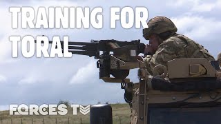 Section Defence Drills And Mounted Firing Training With Soldiers Before Operation Toral  Forces TV [upl. by Kevina]