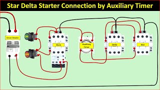 How Star Delta Starters Work  Control Circuit Explained [upl. by Akinahc]