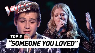 BEST SOMEONE YOU LOVED Lewis Capaldi covers in The Voice [upl. by Ellah]