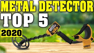 TOP 5 Best Metal Detector 2020 [upl. by Aretahs]