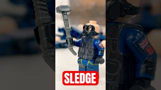 LEGO RAINBOW SIX SIEGE lego bricktactical legominifigures [upl. by Zysk492]