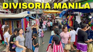 Divisoria Market Manila  Street Market Scenes this Christmas 2024  Walking Tour Philippines [upl. by Nnyled655]