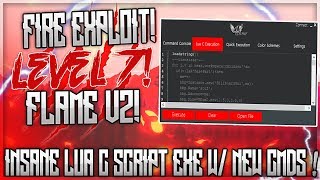 OMFG ✅ FIRE ROBLOX HACKEXPLOIT✅  FLAME V2   INSANE LUA C SCRIPT EXE W NEW CMDS WORKING [upl. by Malva]