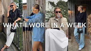 WHAT I WORE I A WEEK  SOHO FARMHOUSE A FAMILY BIRTHDAY SEEING FRIENDS [upl. by Stovall]