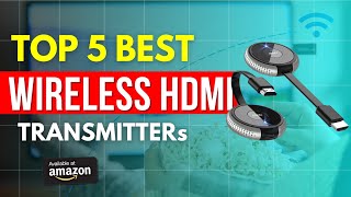 Top 5 Best Wireless HDMI Transmitter  Gear Thermy [upl. by Adnarem]