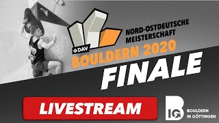 NordOstdeutsche Meisterschaft Bouldern 2020 Finale [upl. by Rahmann520]