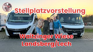 Stellplatzvorstellung mit VerEntsorgung und Strom inLandsbergLech wohnmobil camping mobilvetta [upl. by Abdulla]