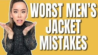 10 Worst Jacket Mistakes EVERY Man Makes  Mens Fashioner  Ashley Weston [upl. by Chariot]