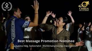 Best Massage Promotion Nominee  Chutima Hälg Switzerland [upl. by Naimed370]