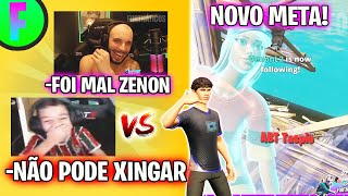 TASPIO VS ZENON NO X1 NOVA PLAY META INSANA ALGO IMPRESSIONANTE ACONTECE FORTNITE [upl. by Davison273]