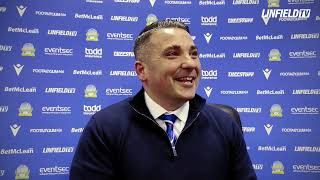 Ryan McConville speaks to Linfield TV [upl. by Raphael]