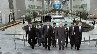 Narendra Modi visit at the Nazarbayev University in Astana Kazakhstan [upl. by Analeh]