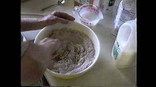 How to make Irish soda bread brown bread  traditional [upl. by Ahtreb]