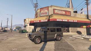 GTA V  simple pickup in East LS then taking police van  WG INDUSTRIES NO HUD RP LP 128 [upl. by Toback]