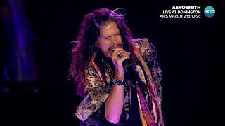 Aerosmith Performs quotDream Onquot Live at Donington Park [upl. by Nnylyahs]