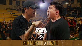 Pangil Sa Pangil SAK MAESTRO vs LANZETA  MATIRA MAYAMAN [upl. by Renae]