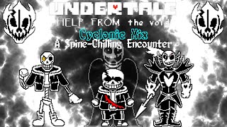 UNDERTALE Help from the Void  Phase 4 quotA SpineChilling Encounterquot Cyclonic Mix Animated [upl. by Cleodell]