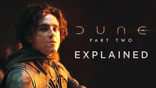 DUNE PART 2 Ending Explained Full Movie Breakdown [upl. by Dal]