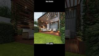 Ideas de diseño de patios modernos decoracion diy shorts diseño casa diy ideas patio [upl. by Soo12]