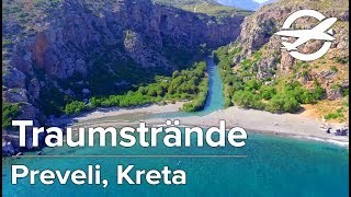 Preveli ☀️ Die schönsten Strände auf Kreta ☀️ [upl. by Nailimixam]