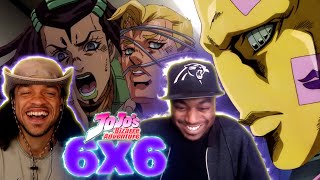 Ermes Vs Thunder Mcqueen JJBA Part 6 Stone Ocean Episode 6 Reaction [upl. by Hambley]