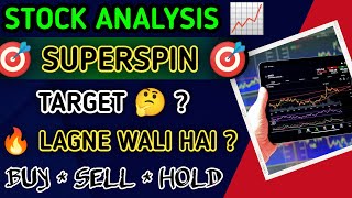 SUPERSPIN Share Latest News Today  SUPERSPIN Stock Analysis Today  SUPERSPIN Share Target [upl. by Aihsyn]