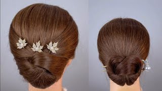 Cute amp Easy Hairstyles for Long Hair  Simple Ideas for Weddings  Hair Style Girl Simple And Easy [upl. by Gnuj601]