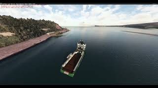 AHTS Havyard  Port Of Fishguard  Microsoft Flight  Ship  Simulator [upl. by Htrow]