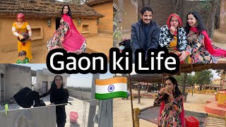 🇮🇳LIVING in INDIAN VILLAGE❤️ Pooh in India Jaipur vlog [upl. by Ihcur]